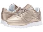 Reebok Lifestyle Classic Leather (grey Gold/white) Women's Classic Shoes