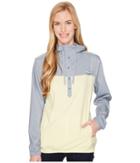 Columbia Tamiami Hoodie (mountain Heather/endive/pear) Women's Sweatshirt