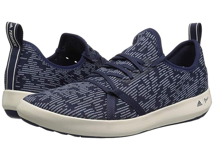 Adidas Outdoor Terrex Cc Boat Parley (trace Blue/raw Grey/chalk White) Men's Shoes