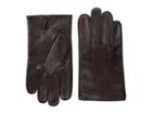 Polo Ralph Lauren Everyday Nappa Gloves (circuit Brown) Extreme Cold Weather Gloves