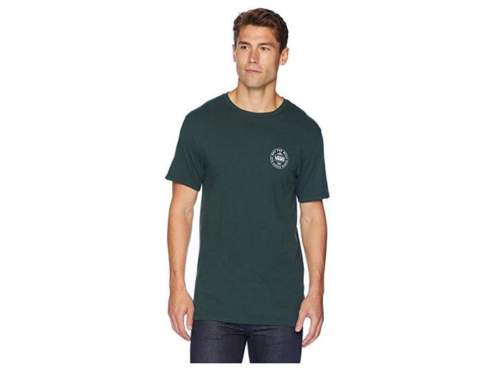 Vans The Original 66 T-shirt (darkest Spruce) Men's T Shirt