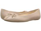 Nine West Batoka Ballerina Flat (natural Leather) Women's Shoes