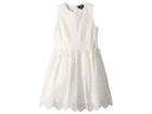 Bardot Junior Henley Broderie Dress (big Kids) (ivory) Girl's Dress