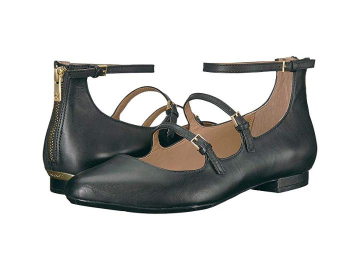 Calvin Klein Gavinia (black Leather) Women's Shoes