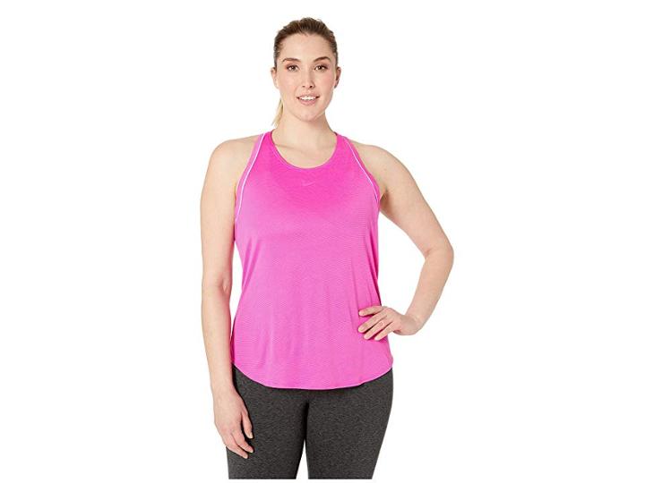 Nike Court Dry Tank Top (active Fuchsia/white/active Fuchsia) Women's Clothing
