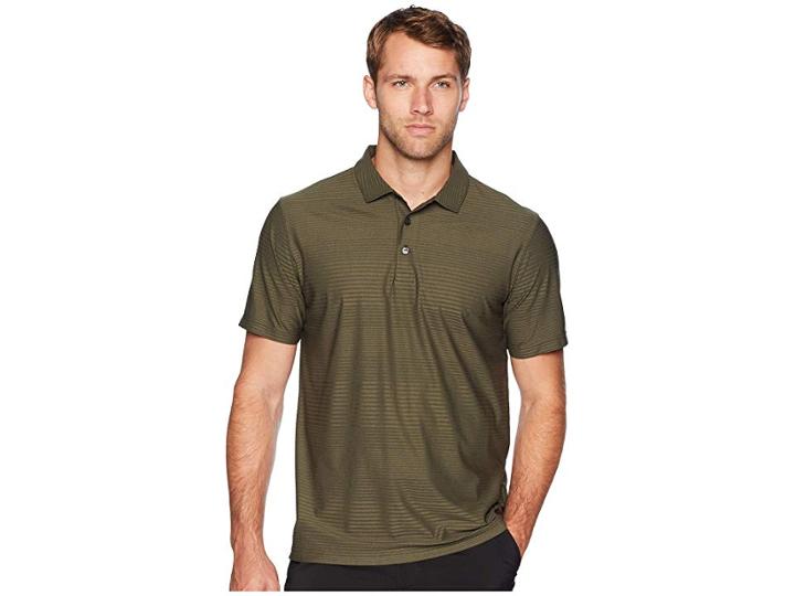 Puma Golf Aston Pounce Polo (forest Night) Men's Short Sleeve Pullover