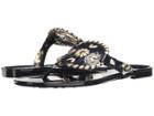 Jack Rogers Kids Miss Georgica Jelly (little Kid/big Kid) (midnight/gold) Girls Shoes