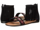 Minnetonka Morocco (black Suede) Women's Sandals