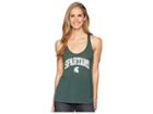 Champion College Michigan State Spartans Eco(r) Swing Tank Top (dark Green) Women's Sleeveless