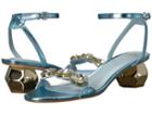 Frances Valentine Beatrix (pale Blue Metallic Nappa) Women's Shoes