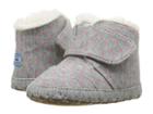 Toms Kids Cuna Layette (infant/toddler) (grey Jersey Polka Dots) Kids Shoes