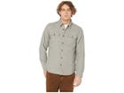 O'neill Gravel Lined Flannel (heather Stone) Men's Long Sleeve Button Up
