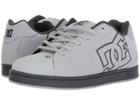 Dc Net (grey/grey/white) Men's Skate Shoes