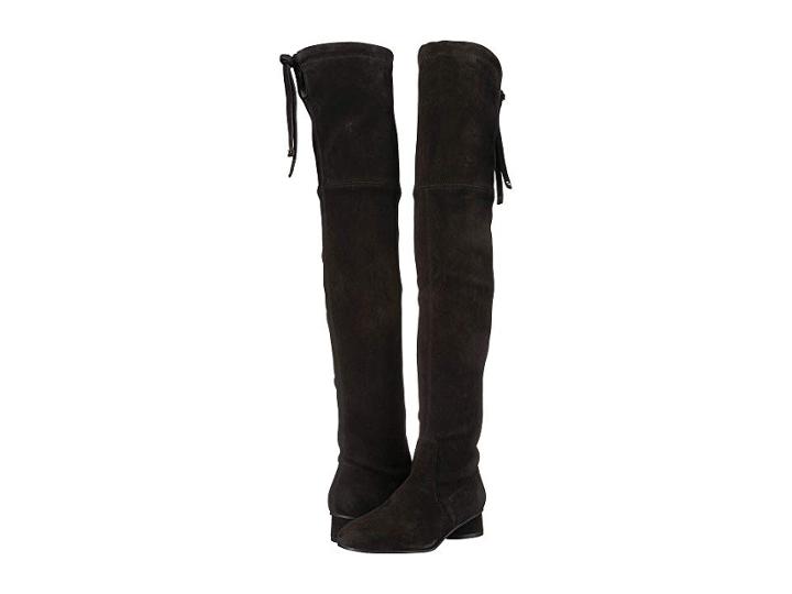 Stuart Weitzman Helena 30 (black Suede) Women's Shoes