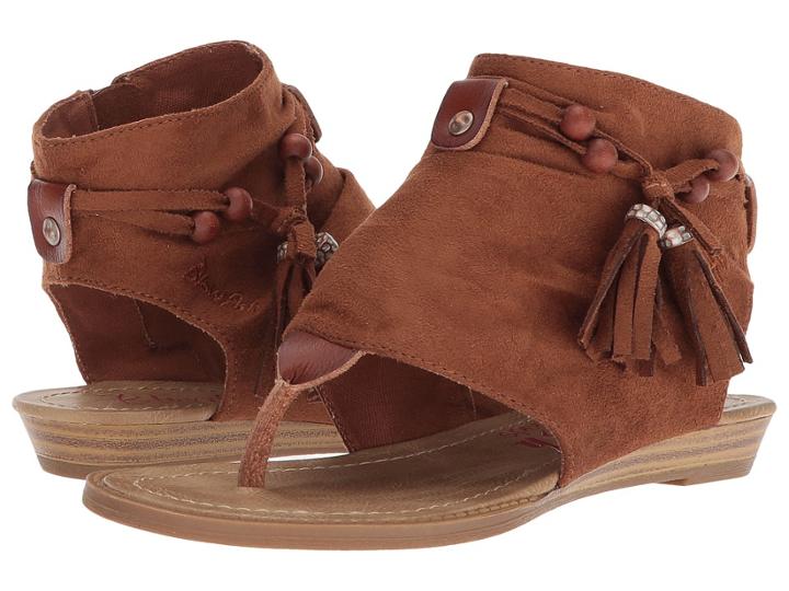 Blowfish Kids Brueke-k (little Kid/big Kid) (chestnut Micro Deluxe/scotch Dyecut Pu) Girl's Shoes