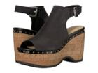 Chinese Laundry Trinity Sandal (black Leather) Women's Clog/mule Shoes
