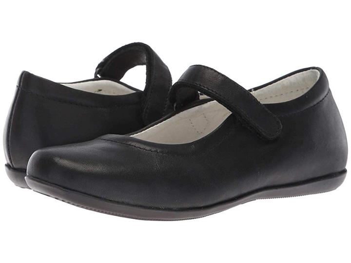 Primigi Kids Pfa 24393 (little Kid) (black Leather) Girl's Shoes