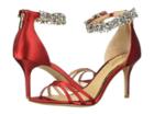 Jewel Badgley Mischka Zamora (scarlet Red) Women's Shoes