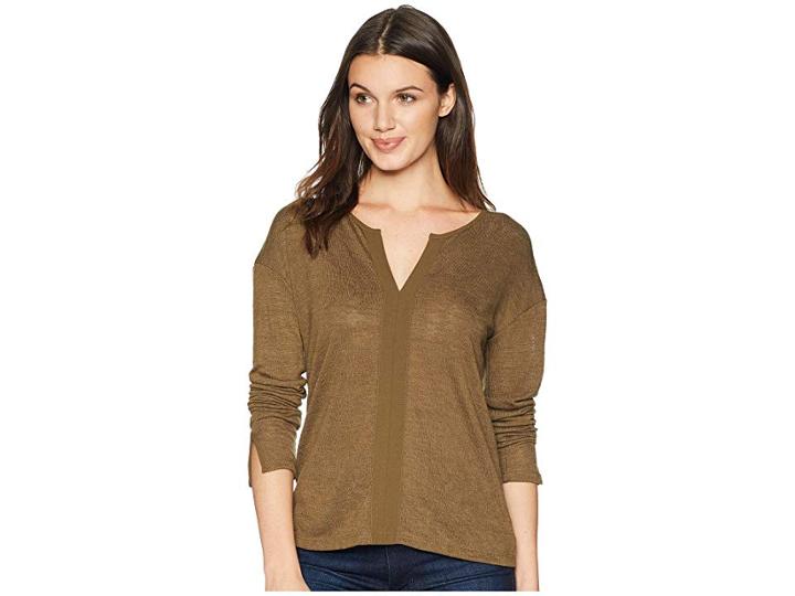 Sanctuary Sienna Mix Top (prosperity Green) Women's T Shirt
