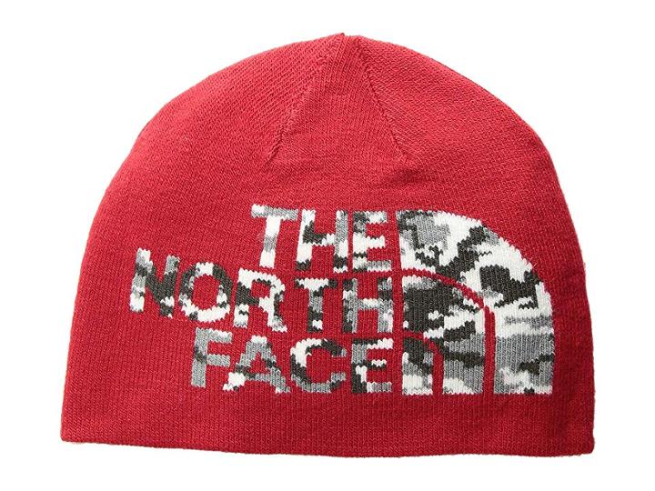 The North Face Kids Youth Anders Beanie (tnf Red/asphalt Grey Camo) Beanies