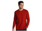 U.s. Polo Assn. Thermal Crew (barn Red/classic Navy) Men's Sweatshirt