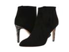 Kate Spade New York Niko (black Suede/black Bicolor Glitter Heel) Women's Shoes