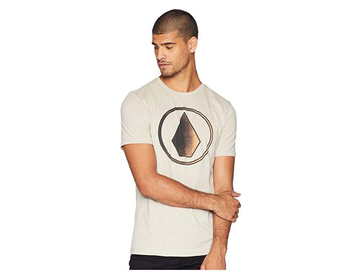 Volcom Removed Short Sleeve Tee (oatmeal) Men's T Shirt
