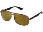 Timberland Tb7151 (matte Dark Brown/brown Polarized) Fashion Sunglasses