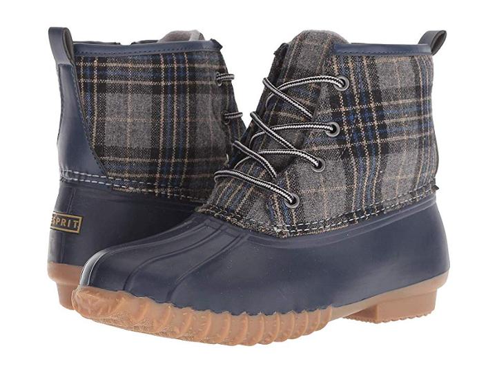 Esprit Wilma (navy Plaid) Women's Shoes