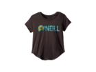 O'neill Kids Island Adventure Tee (toddler/little Kids) (washed Black) Girl's T Shirt
