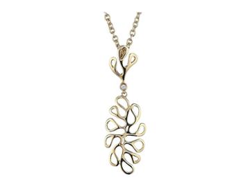 Miseno Sea Leaf Pendant Necklace (yellow Gold) Necklace