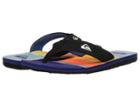 Quiksilver Molokai Layback (black/orange/black) Men's Sandals