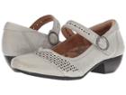 Taos Footwear Esteem (light Grey) Women's Hook And Loop Shoes
