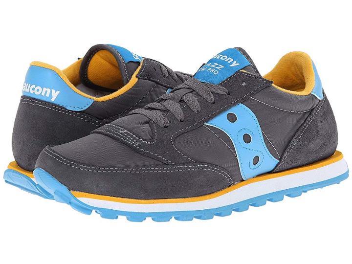 Saucony Originals Jazz Low Pro (charcoal/blue) Women's Classic Shoes