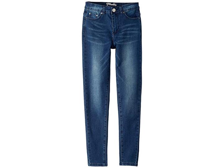 Maddie By Maddie Ziegler Denim Skinny Jeans (big Kids) (denim) Girl's Jeans