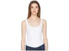 Vince Rib Scoop Back Bodysuit (optic White) Women's Jumpsuit & Rompers One Piece