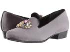 Munro Cerise Ii (grey Velvet) Women's Flat Shoes