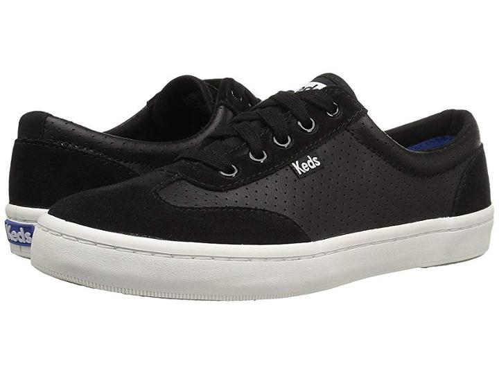 Keds Tournament Retro Perf (black) Women's Shoes