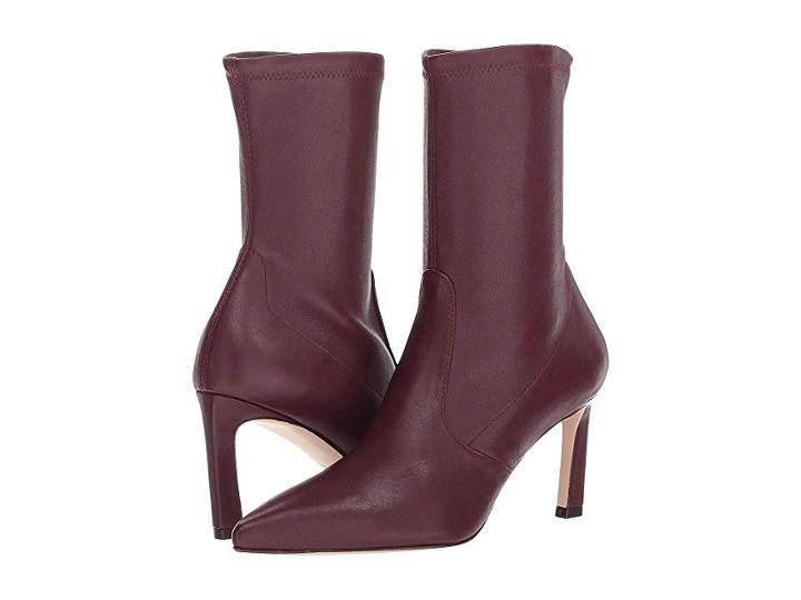 Stuart Weitzman Rapture 75 (cabernet Lush Nappa) Women's Shoes