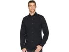 Perry Ellis Slim Fit Knit Shirt (licorice) Men's Clothing