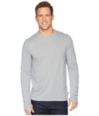 Toad&co Debug Lightweight Long Sleeve Crew (light Ash) Men's Clothing