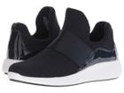 Donna Karan Cory (dark Blue Knit/patent) Women's Shoes