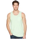 Rvca Ptc Pigment Tank Top (patina Green) Men's Clothing