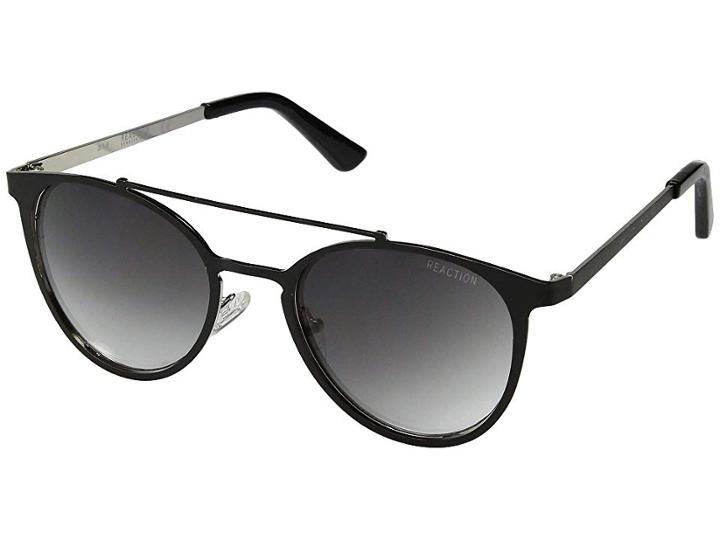 Kenneth Cole Reaction Kc1315 (matte Black/gradient Smoke) Fashion Sunglasses
