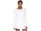 Eleven By Venus Williams Traverse Long Sleeve (white) Women's Clothing