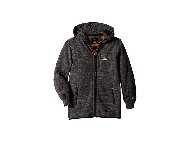 Rip Curl Kids Departed Anti Series Fleece (big Kids) (charcoal) Boy's Fleece