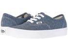 Vans Authentictm ((jersey) Blue/true White) Skate Shoes