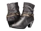 Soft Style Gayla (dark Pewter Vitello) Women's Pull-on Boots