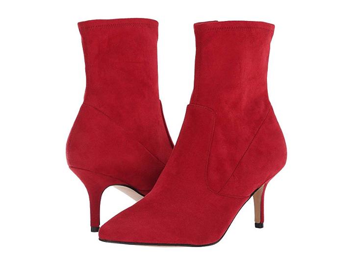 Marc Fisher Adia 2 (luxe Red Super Fine Suede) High Heels