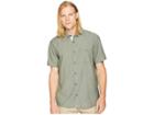 Quiksilver Waterfall Short Sleeve Shirt (thyme) Men's Short Sleeve Button Up